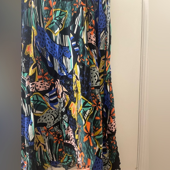 Anthropologie X Masha Volnova Saoirse Tiered Midi Skirt Medium - Picture 13 of 16